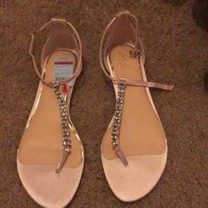 NWT Badgley mischka flats size 10